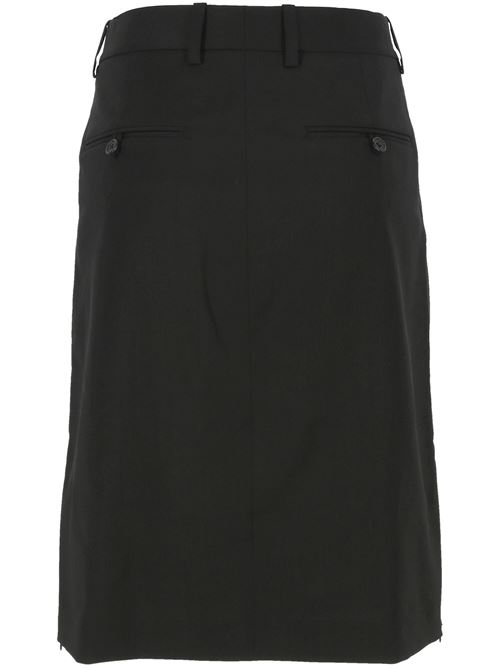 Black wool skirt Helmut Lang | O04HW301001